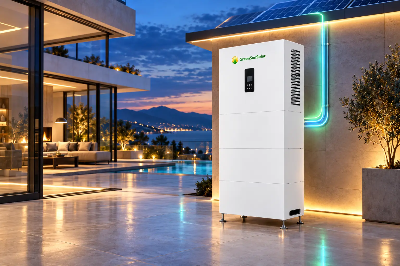 HOME 11 кВт / 10 кВт·ч GreenSunSolar — Мощная компактная конфигурация