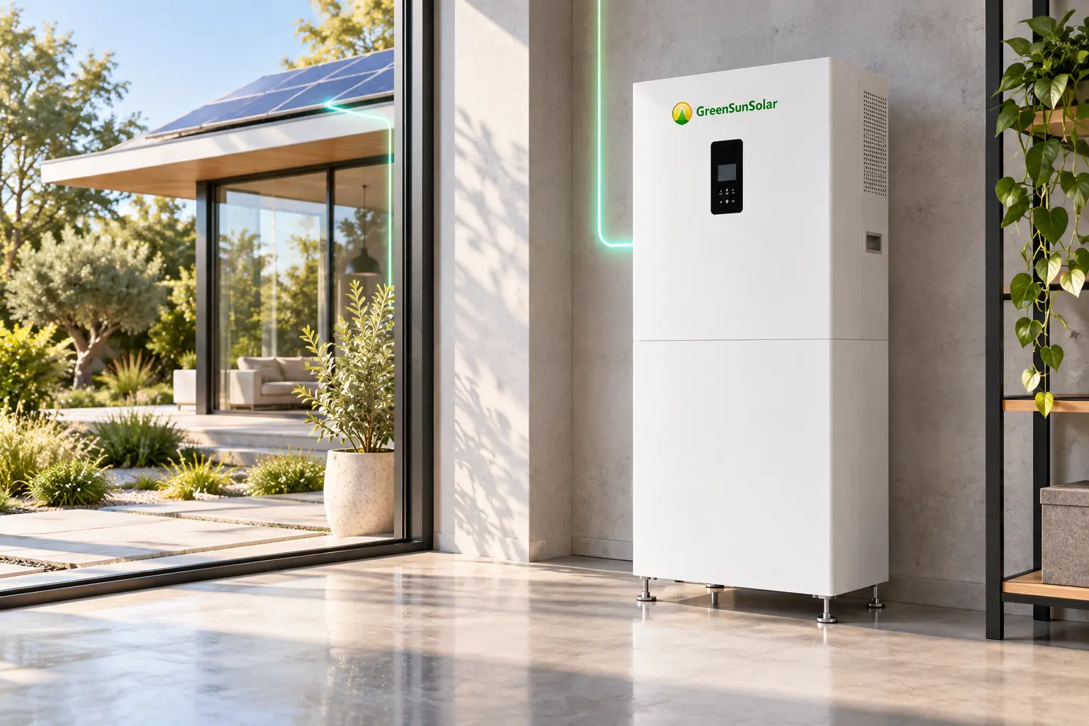 HOME 11 кВт / 30 кВт·ч GreenSunSolar — Максимальный запас энергии